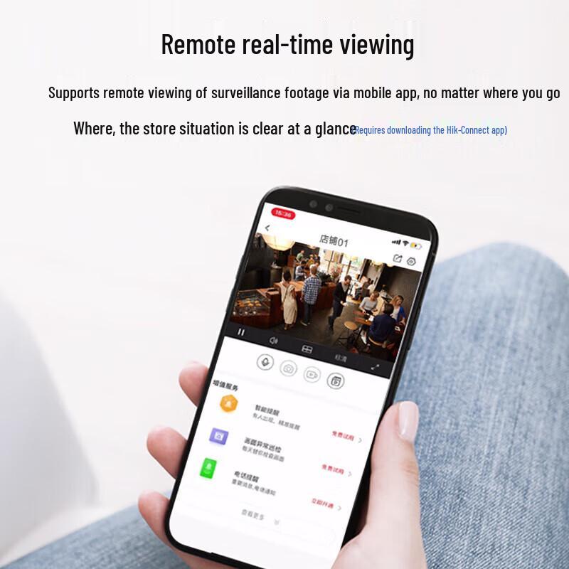HIKVISION Single-Bay NVR Surveillance Host CN plug (adapter included)