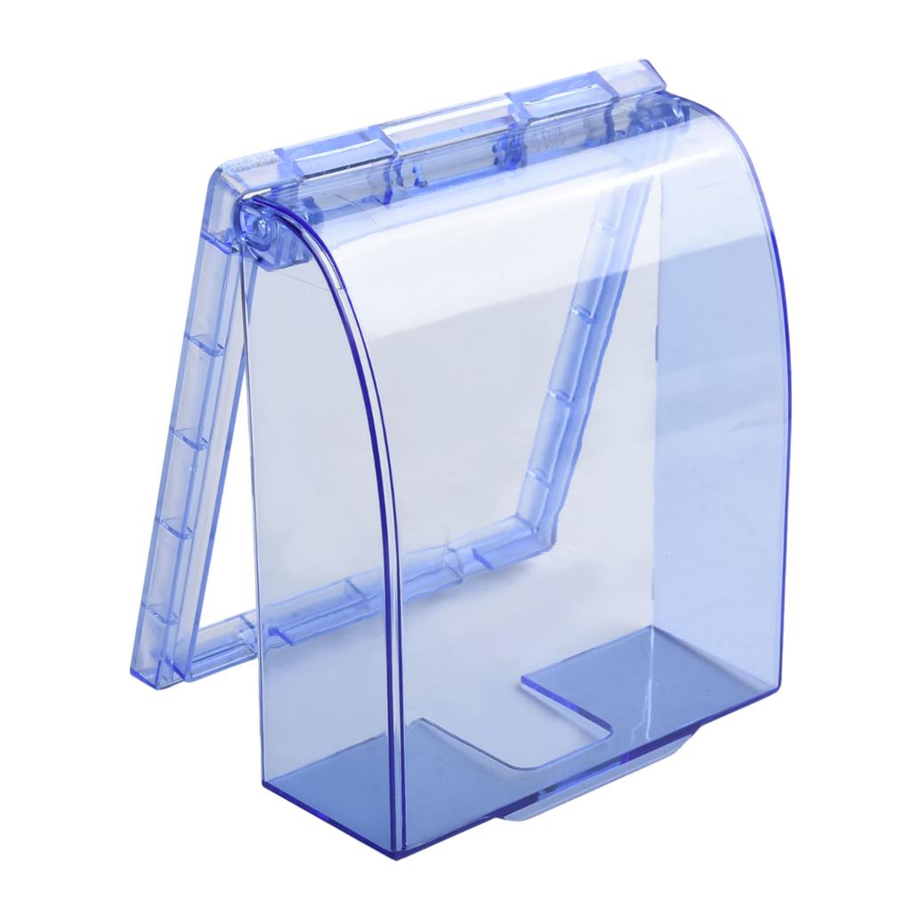 Home Safety 10.5 X 11.8 X 4.5 Cm Waterproof Wall Switch Long-term Use Strong Adhesion Vapour-proof ABS Material