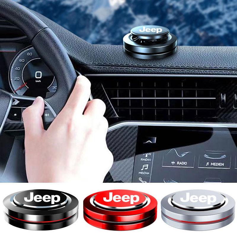 Car Air Freshener Creative Rotation UFO Shape Perfume For Jeep Grand Cherokee Wrangler JK Gladiator Compass Renegade Patriot AJS1