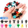 Universal Mixed Auto Fastener Car Bumper Clips Retainer Car Fastener Rivet Door Panel Liner For All Car Wholesale Price