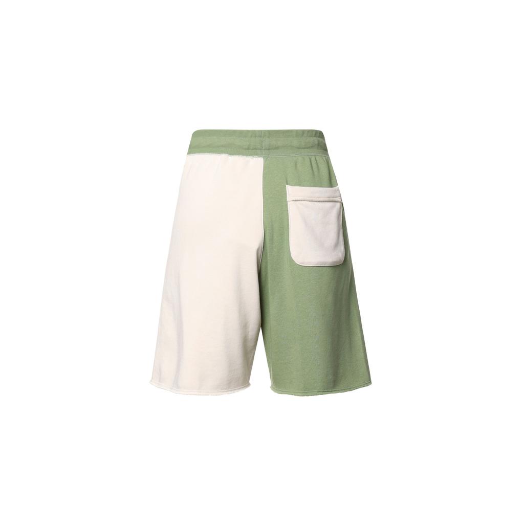 Nike Шорты мужские из французского терри с завязками, масляно-зеленые FV1130-386