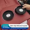 2Pcs Car Non-slip Silicone Coaster For Lexus Fsport GS GX IS LS LX CT LC RC LBX NX RX 350h 450h ES 300e GX460 Ct200h IS250 220D
