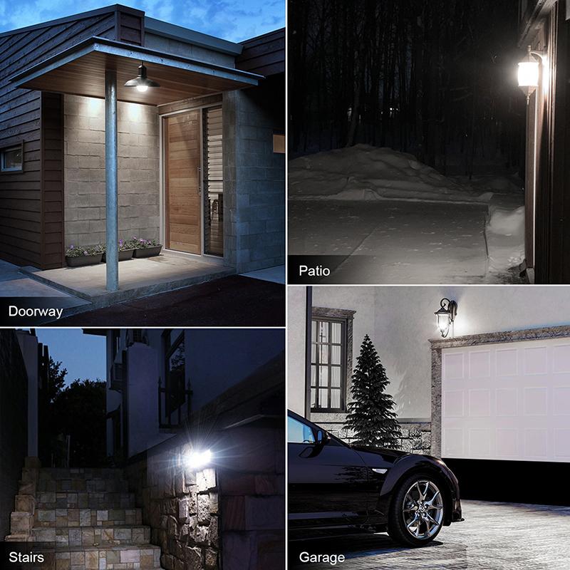 E27 Led Light Bulb 220V 12W Radar Motion Induction Lamp Built-In Radar/Light Sensors For Home Stairs Pathway Garage Lighting