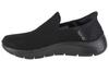 Skechers Слипоны: Go Walk Flex - No Hands, мужские черные кроссовки