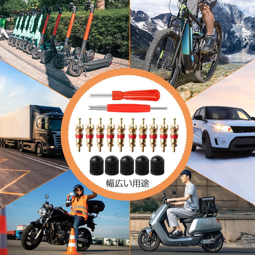 Сердечник клапана шины Инструмент для ремонта шин Золотник сердечника клапана Инструмент 62 предмета Снятие