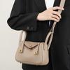 2023 Genuine Leather Lindy Crossbody: Versatile Single-Shoulder Doctor Commuter Mini Bag