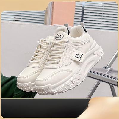 Обувь для папы, женские весенние новые симпатичные модные кроссовки на высокой платформе, легкие и износостойкие, повседневные универсальные кроссовки
