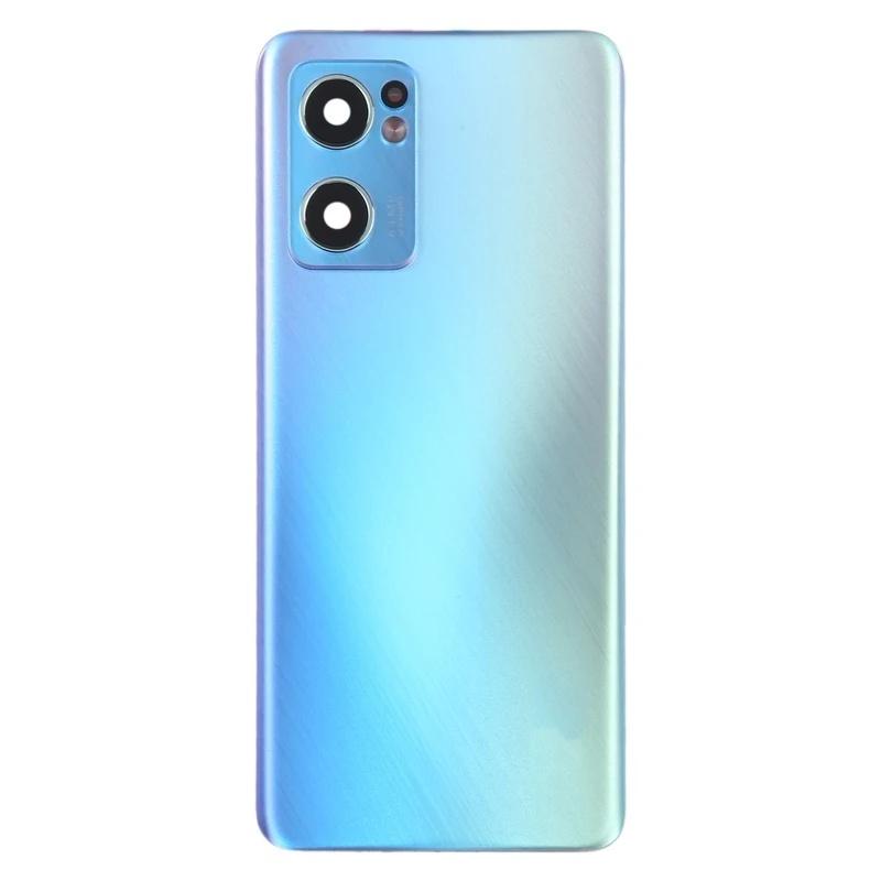 BANERYPAK Parts Battery Back Cover for OPPO Reno7 5G with Camera Lens Cover Phone Rear Housing Case Replacement