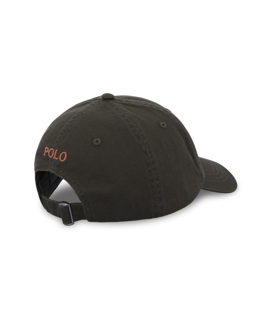 Кепка-бейсболка из хлопка чино POLO RALPH LAUREN - Зеленая