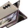 GKK Чехол для Samsung Galaxy Z Fold6 5G, совместимый с MagSafe, ПК чехол для телефона с защитной пленкой для экрана