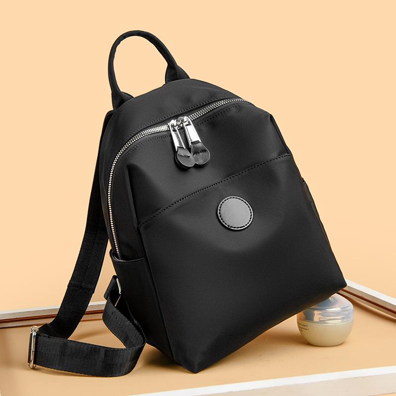 Женский однотонный рюкзак Oxford Student Schoolbag Дорожная сумка