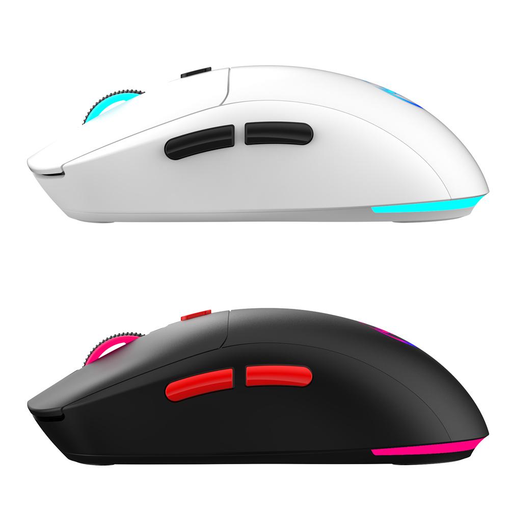 T20 2.4G Wireless Gaming Mouse 7-Color Backlit Ergonomic Mouse 3600 DPI Rechargeable Wireless Computer Mouse For Laptop PC Desktop