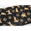 [Hasegawa] Deer Skin Inden Long Wallet (Cat White) 18.5x9x2cm