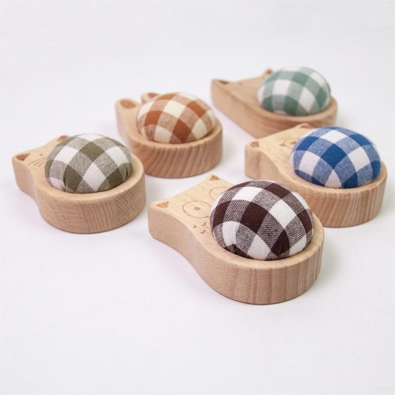 Подушечка для игольниц в форме ежика, швейный набор со 100 яркими швейными булавками для рукоделия и пошива одежды