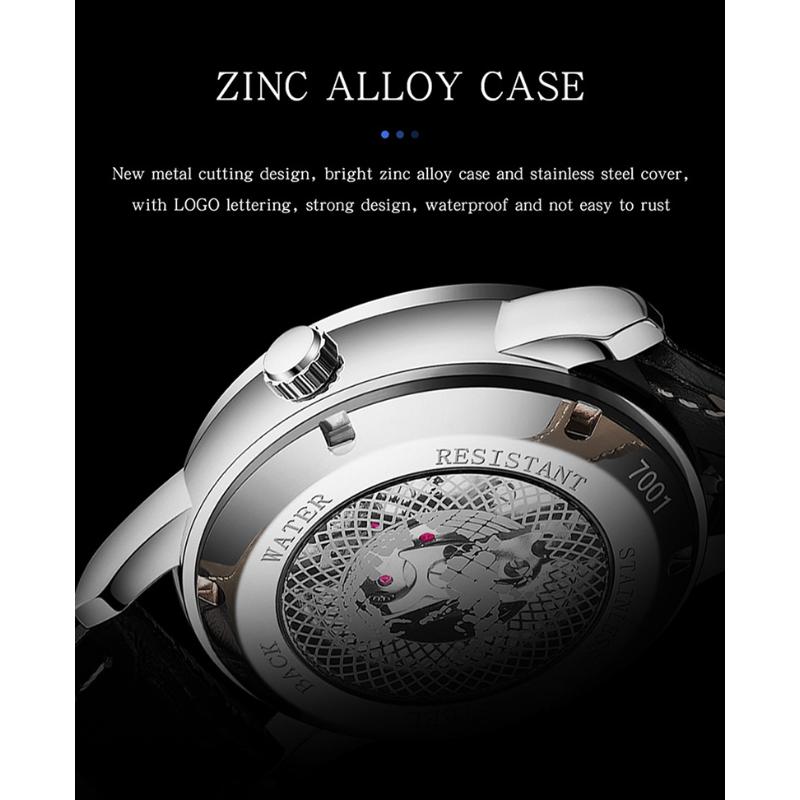 SANDA New Watch Full Machinery and Fashion Trends Rotating Dial Men's Watch