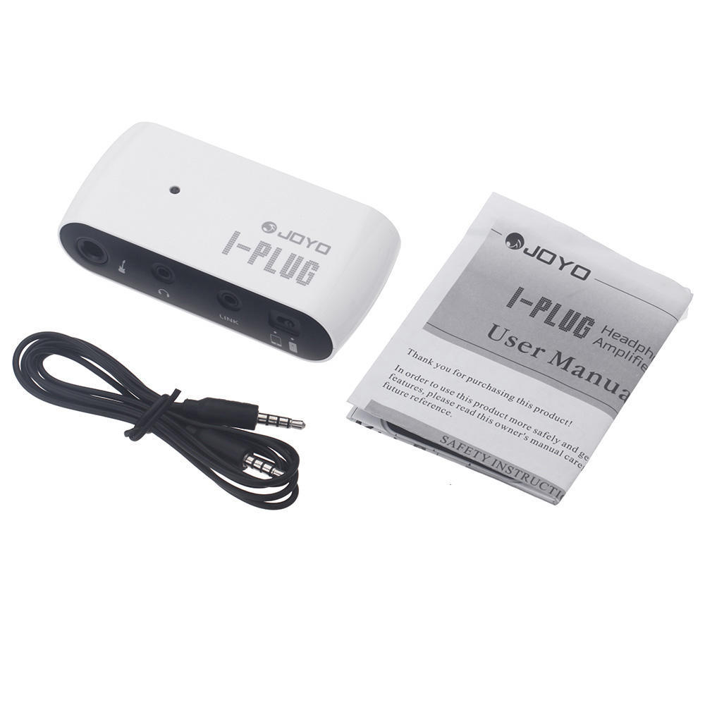 Мини-усилитель для электрогитары Joyo I-plug для наушников со встроенным эффектом овердрайва для iPhone