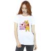 Disney Womens/Ladies Winnie The Pooh Big Bear Hugs Cotton Boyfriend T-Shirt