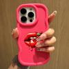 LZ18 Lips Kiss Wave силиконовые чехлы для телефонов Samsung A15 S23 FE S24 Ultra A34 A54 A14 A55 Motorola G32 OnePlus мягкий чехол