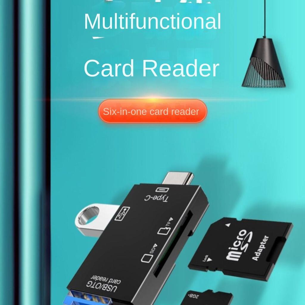 Мобильный телефон, компьютерный кард-ридер, карта памяти, U-диск, SD-карта, многофункциональное преобразование TF-карты, с Type-c, USB, микроинтерфейсом