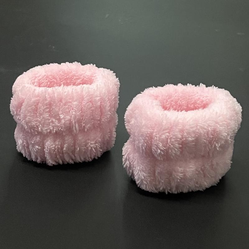 Wrist Wash Band For Women Sweatband Wrist Towels For Washing Face Sport Cuffs Wrist Sweat Band Makeup Wristband Hair Ring 1