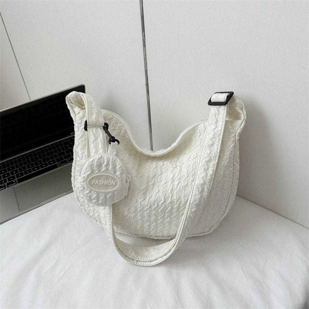 Кошельки Сумка через плечо Однотонная сумка-облако Модная сумка-тоут Женщины
