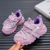 Детская мода Four Seasons Дышащая повседневная обувь для детей Бег Спорт Студенты Девочки Трендовые удобные кроссовки для спортзала