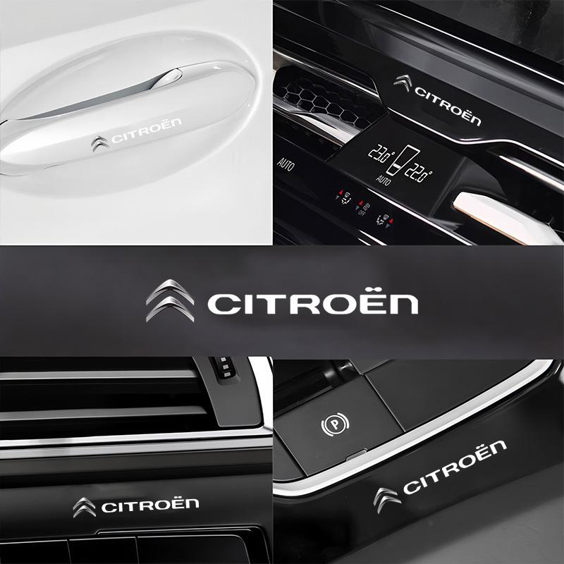 Car Interior Random Sticker Car Goods Car steering wheel Decal For Citroen C1 C2 C3 C4 C5 C6 C4L DS3 DS4 DS5LS DS6 Accessories
