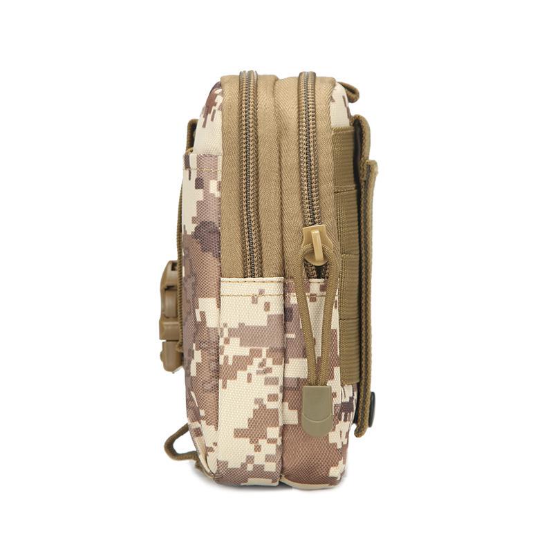 Molle Tactical Camouflage Sports Waist Bag for 6-7 Inch Phones