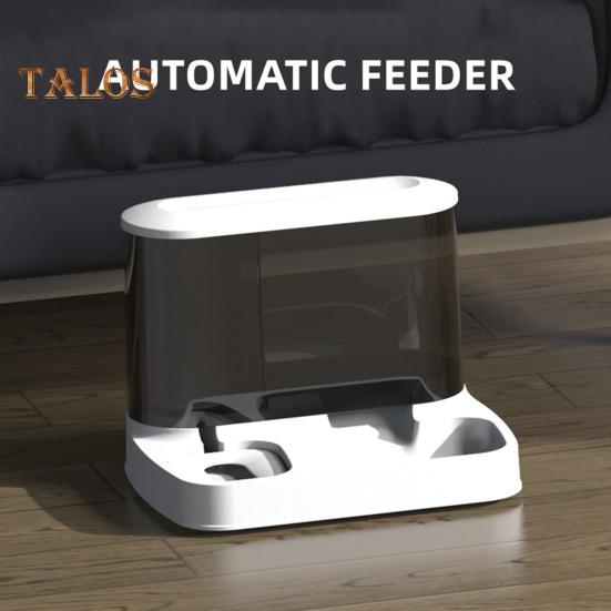 Кормушка для кошек и диспенсер для воды, комплект без электричества, автоматическая кормушка большой емкости для маленьких и средних собак, домашних животных, щенков и котят