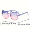 6 Pairs of Fashionable Decorative Frame Glasses Birthday Party Gifts Po Props Daily Accessories Glasses Lightweight Design