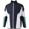 Tennis Wear Windbreaker Jacket Fully Lined Mesh Water Repellent 62JE1001 Navy X Blue Green XL [Mizuno]