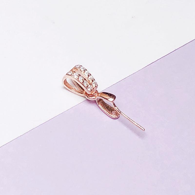 Пряжка из стерлингового серебра S925 для ожерелья Jade Buddha/Guanyin Pixiu