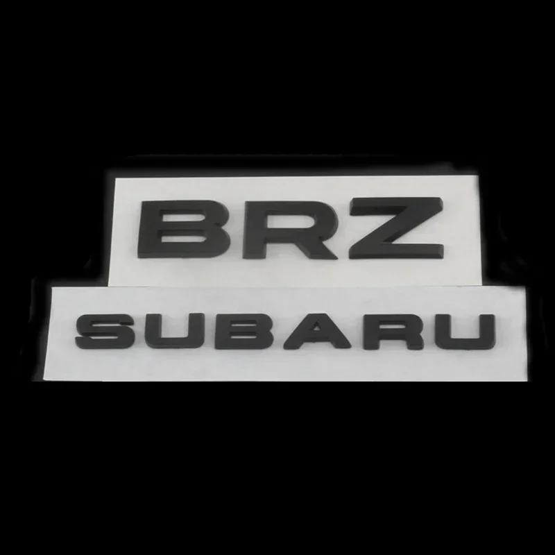 ABS Car Rear Trunk Sticker Emblem Badge Decal Styling for Subaru BRZ AWD Forester XV Outback Impreza Legacy STI WRX Tribeca X111