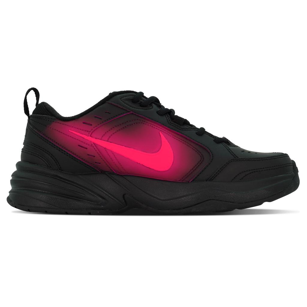 Nike Кроссовки Air Monarch 4 Chunky Унисекс Низкие Черный/Розово-Красный 415445-001(Команда84-)