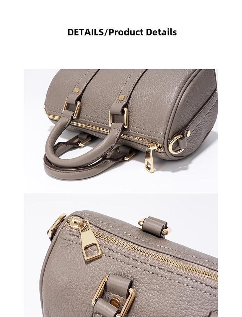 Сумка из коровьей кожи в стиле ретро Boston - универсальная сумка через плечо высокого класса