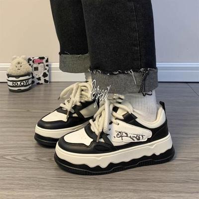 Женская обувь Повседневная обувь для сноуборда Женская осенняя новая универсальная повседневная американская ретро спортивная маленькая белая обувь