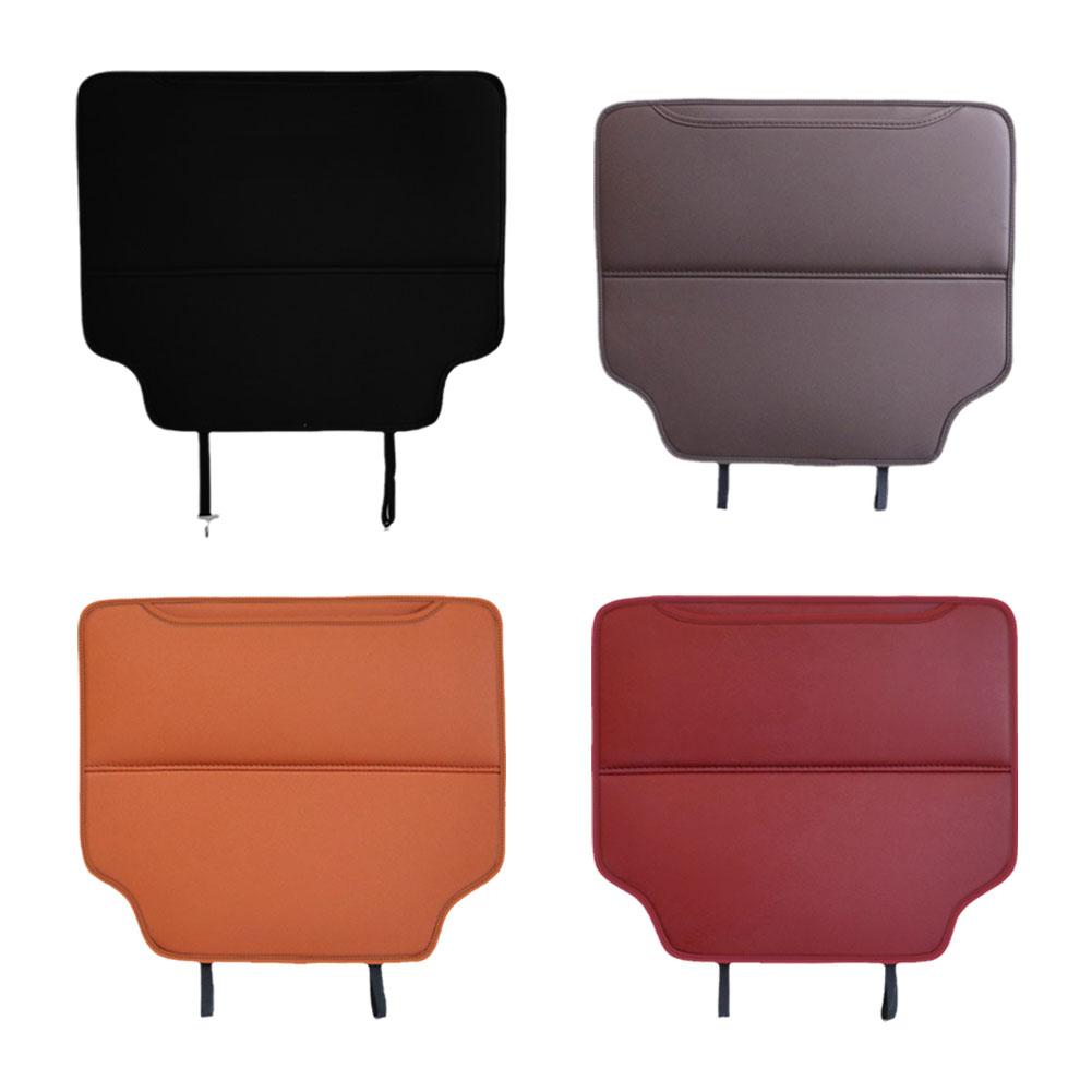 Защитная накладка для детей из искусственной кожи, защитная накладка на заднее сиденье автомобиля, универсальная автозащитная накладка для защиты от грязи и грязи с защитой при хранении, продукт для автомобильного сиденья