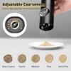 1 Pack Salt Grinder, Electric Pepper Salt Grinder, Black Pepper Grinder, Automatic Spice Grinder, Kitchen Tool Seasoning Tool