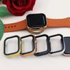 Водонепроницаемый чехол для Apple Watch 7 8 9 45мм 41мм 10 46мм 42мм Защитное стекло для экрана+Чехол-бампер для iWatch 4 5 SE 6 44мм 40мм