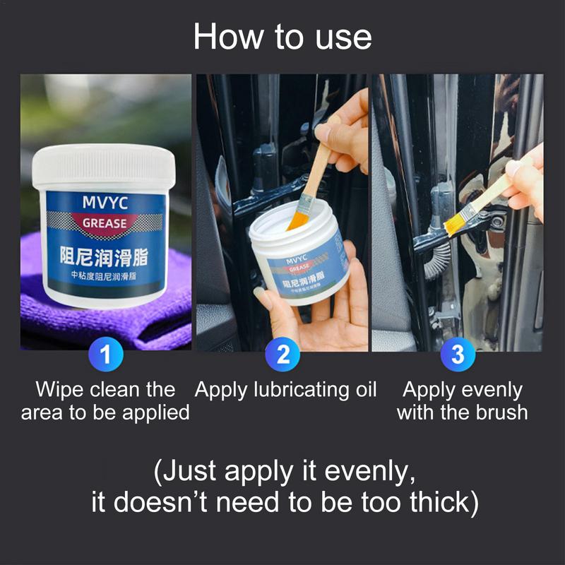 Автомобильная смазка, трансмиссионное масло, водостойкая и сильная адгезия, масло для устранения ненормального шума в дверях, для механического обслуживания