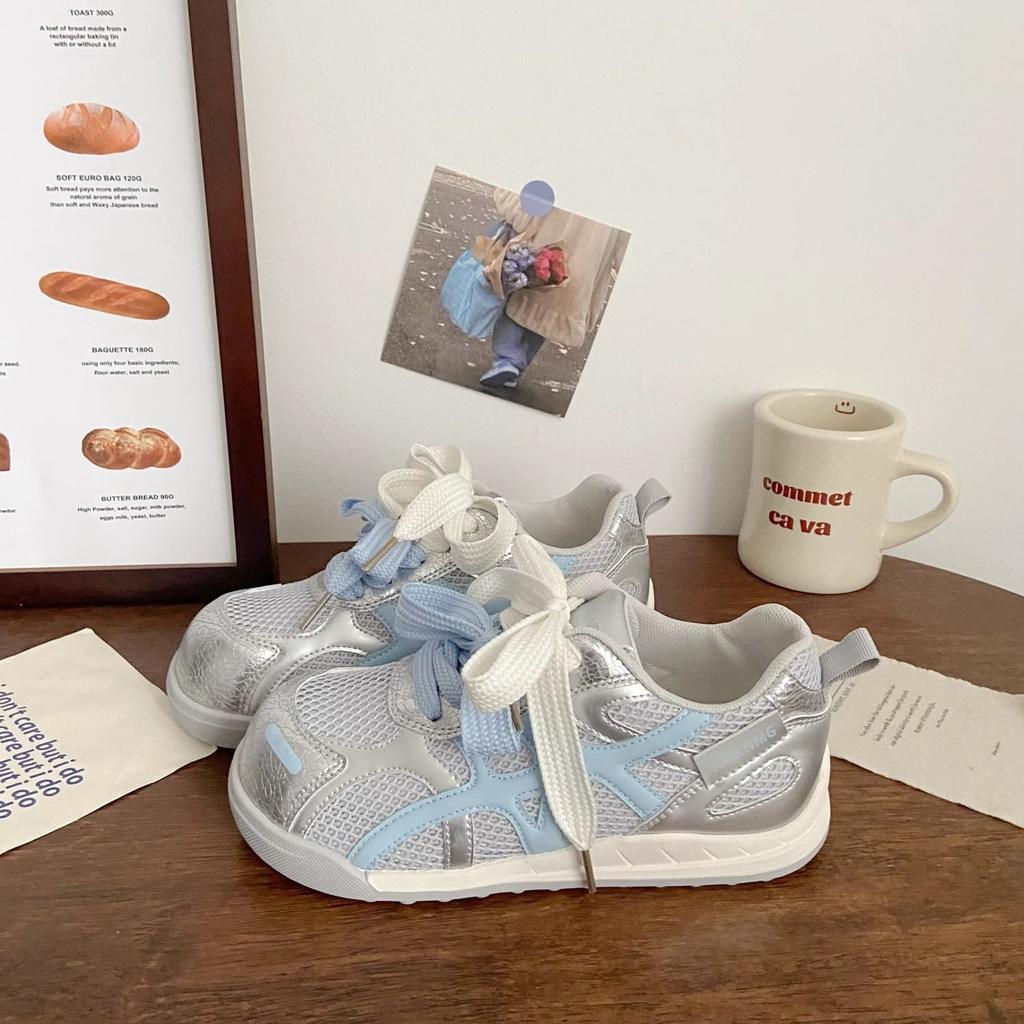 Summer New Ugly Cute Net Little White Shoes Women's Niche Design Thin Sports Board Shoes