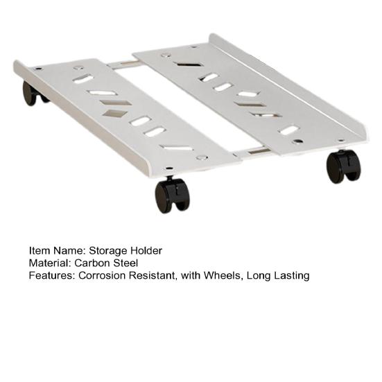 Компьютерная стойка с регулируемой шириной, грузоподъемностью 80 кг, регулируемая стальная роликовая стойка для ЦП