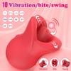 Vibrator Adult Sex Toys for Women 3IN1 Mouth-Shaped Sucking Vibrator, Tongue Licking Sucking Nipples, G Spot Vibrators