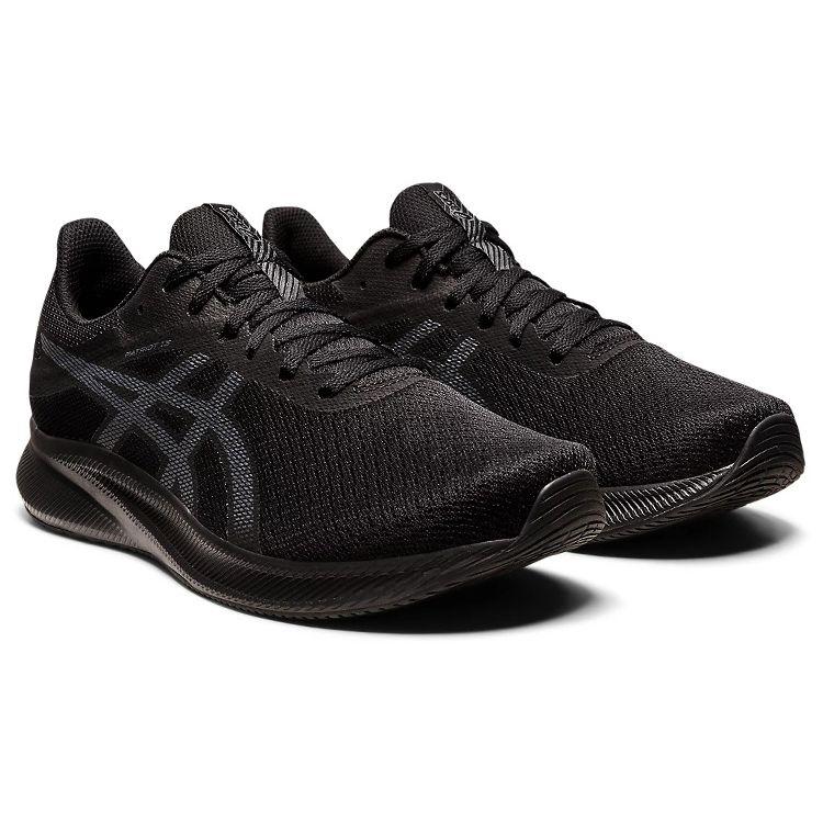 Asics Мужские беговые кроссовки PATRIOT 13 Черный Carrier Grey 1011B485-002