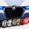 74MM Car Front Hood Emblem Rear Trunk Badge Sticker Replace Accessories For Alfa Romeo 159 147 Giulietta Stelvio 156 Giulia MiTo