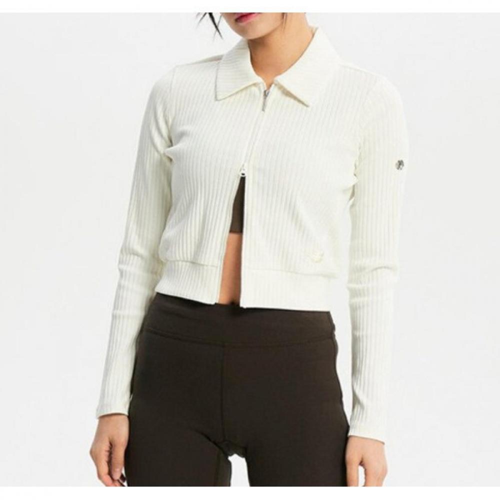 New Balance Women S Soft Ribbed Collar 2 Way Zip Up Aa Nbmde2w322 41 64 Ac