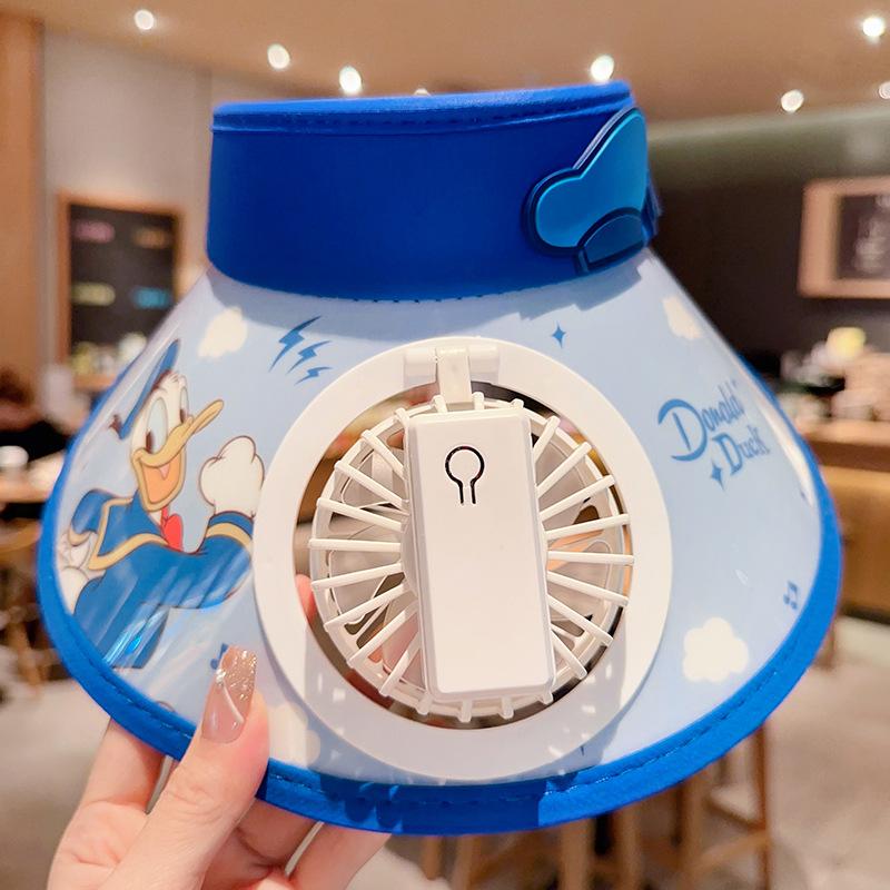 New Summer Fan Hat Adult Sun Hat Outdoor Leisure Sports Sun Protection Top Hat