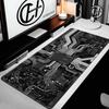 Black Circuit Board Pattern Mouse Pad Large Computer Office Table Mats Rubber Antislip Gaming Keyboard Mousepads Long Hybxaxc