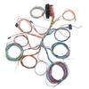 Universal 22 Circuit Wiring Harness Kit with Fuse and Installation Instructions for Any 12 Volt Vehicle