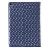 Роскошный чехол-кошелек с тиснением в виде ромбов для iPad 10,2, iPad 10,5, iPad 5, 6, 7, 8, 9, iPad Pro 11, iPad mini 1, 2, 3, 4, 5, 6, с подставкой, откидная крышка из искусственной кожи